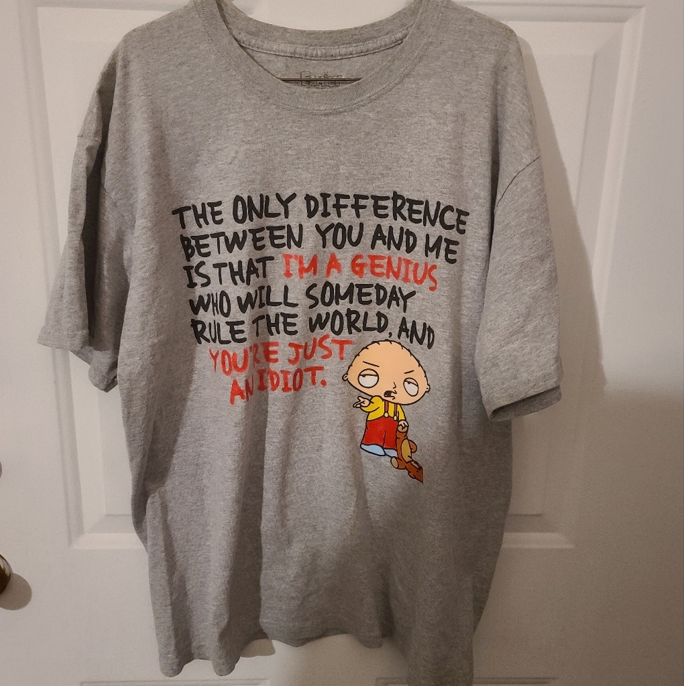 Family guy t shirt